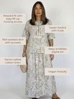 Baby Scribbles Art Co-ord Set