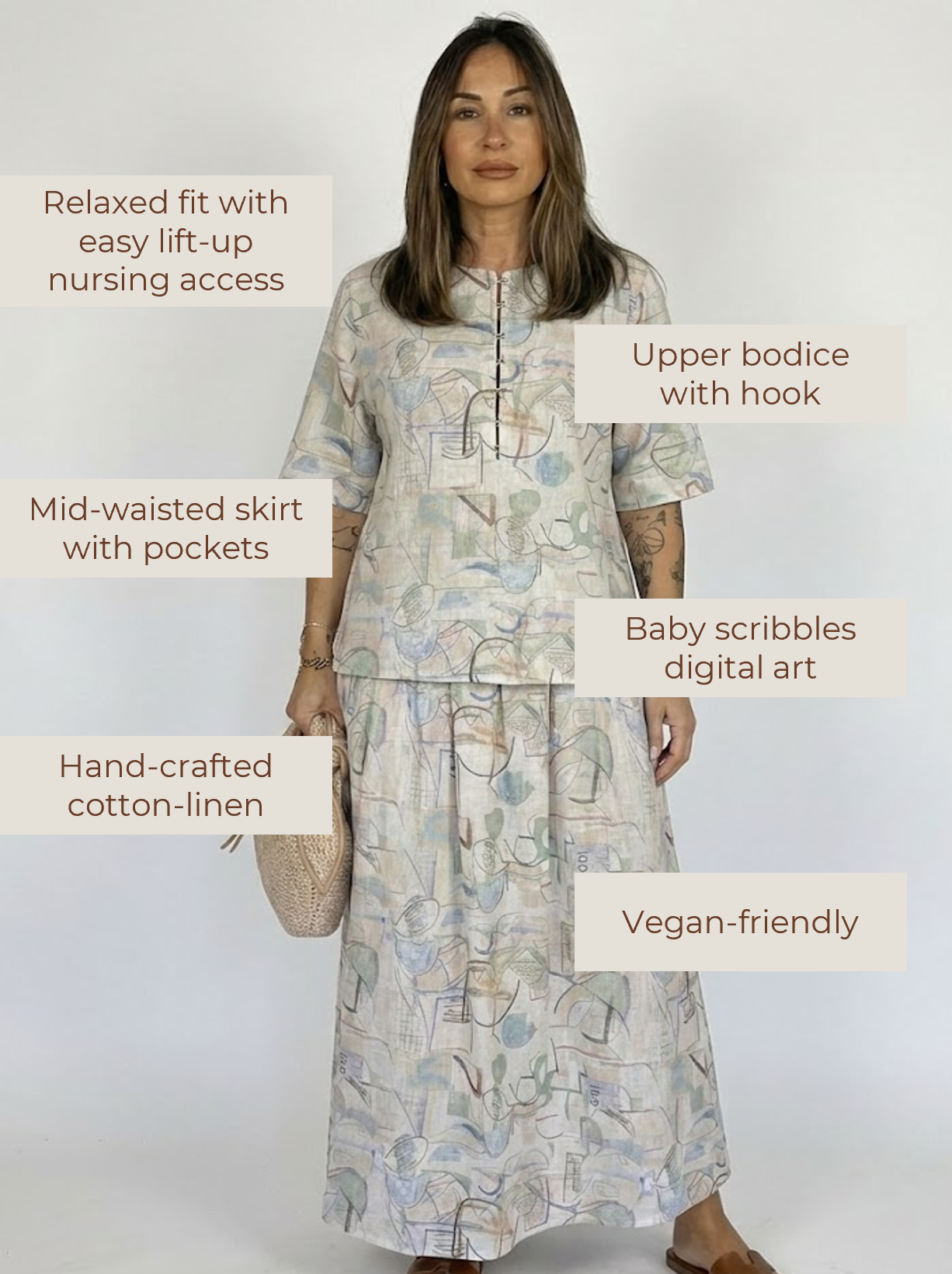 Baby Scribbles Art Co-ord Set