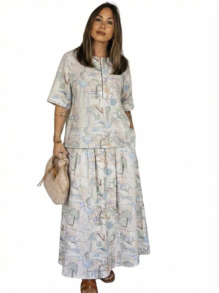 Baby Scribbles Art Co-ord Set