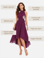 Magenta Sunrise Dress