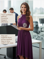 Magenta Sunrise Dress