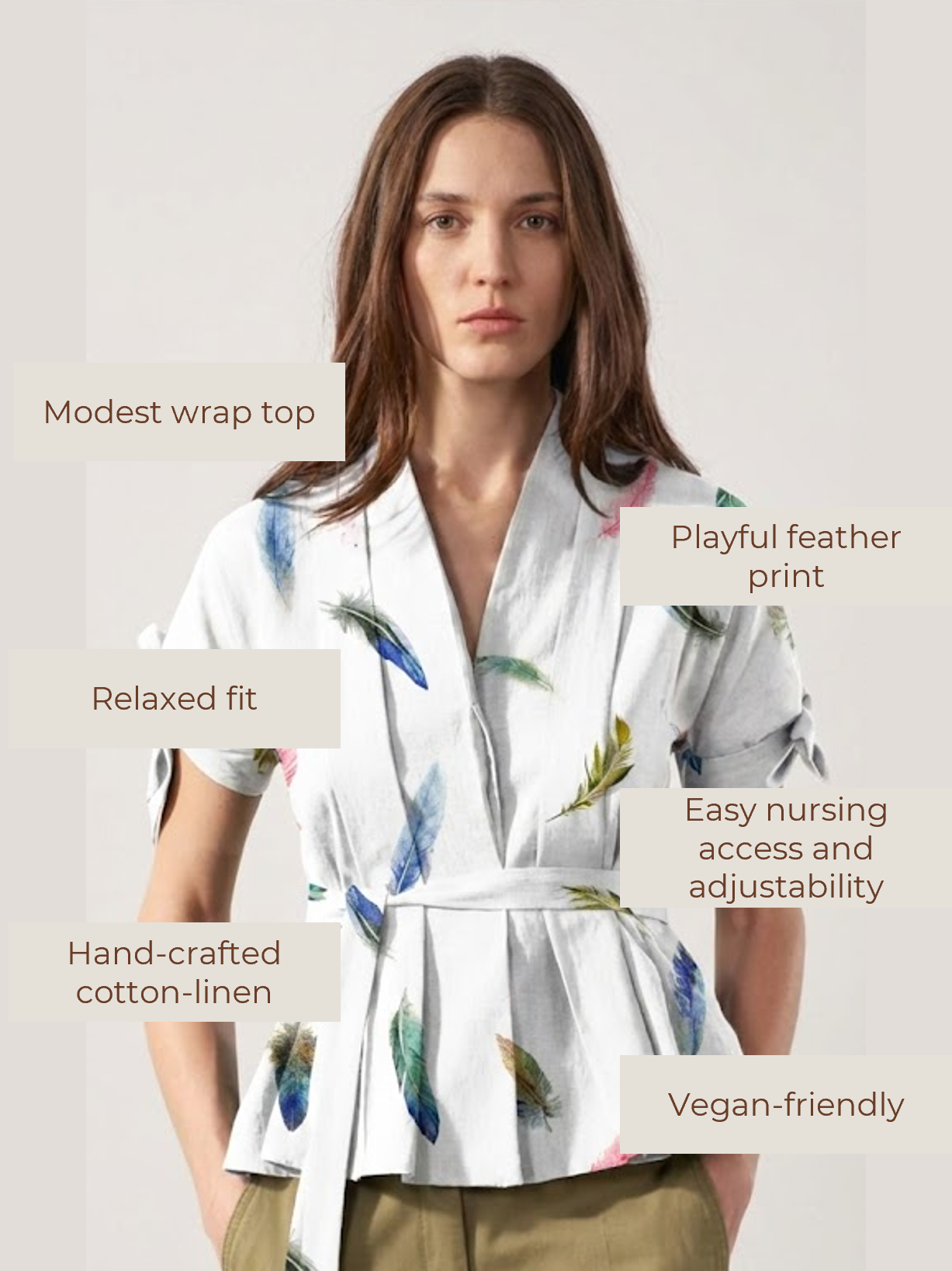 Mughal Pankh Art Shift Blouse