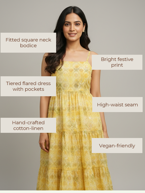 Spring Step-flow Dress